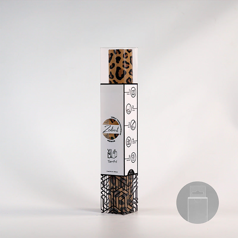 Vinilo textil estampado leopardo