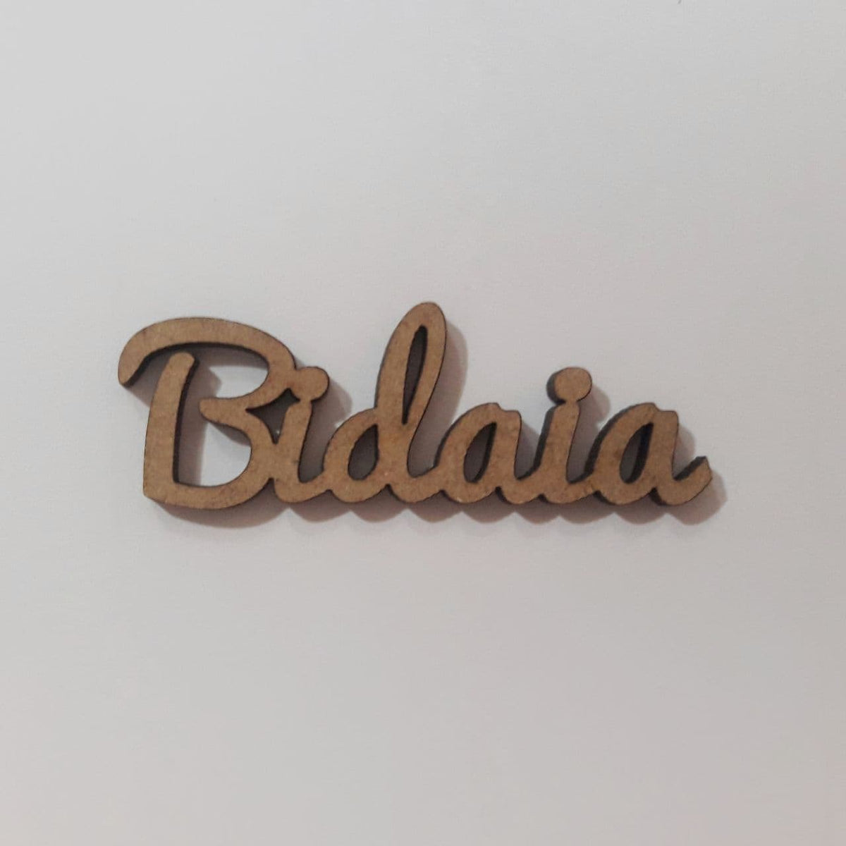 Maderita palabra Bidaia