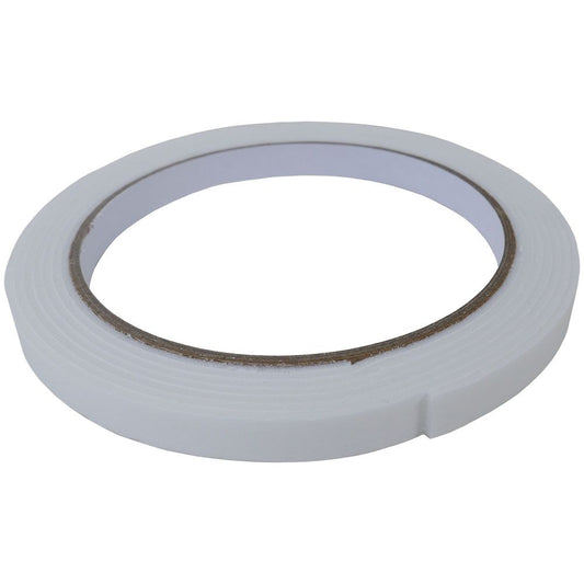Cinta adhesiva doble cara foam 3d 8mmx2m (espesor 1,5mm)