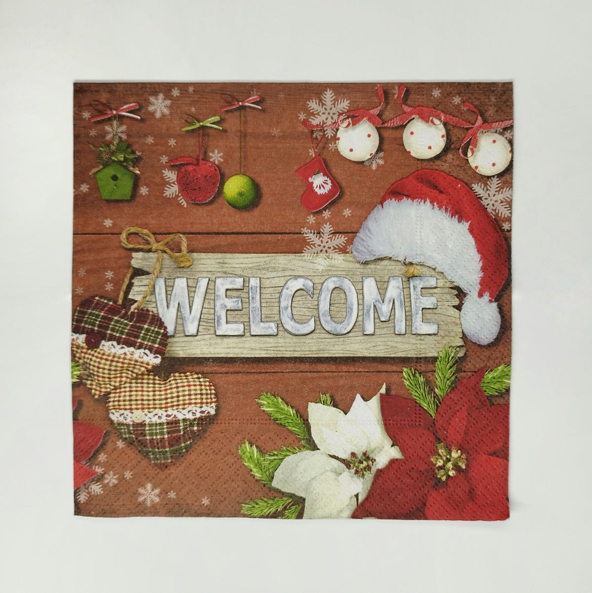Servilleta welcome Navidad