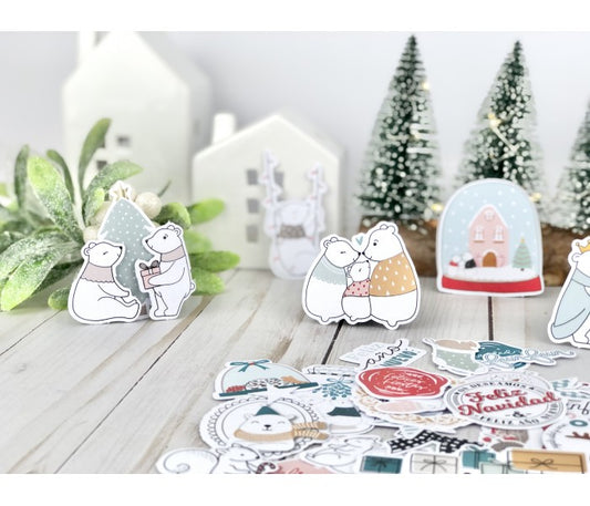 Die cuts Christmas Wish