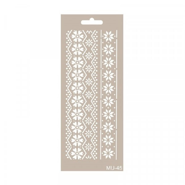 Stencil Cenefas de punto Cadence