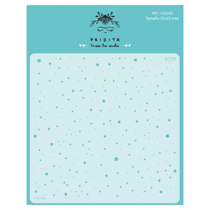 Stencil estrellas
