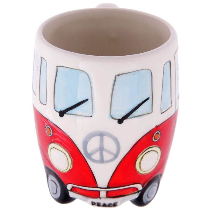 Taza caravana roja