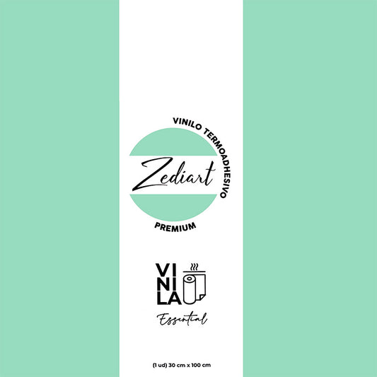 Vinilo termoadhesivo pastel Mint tea
