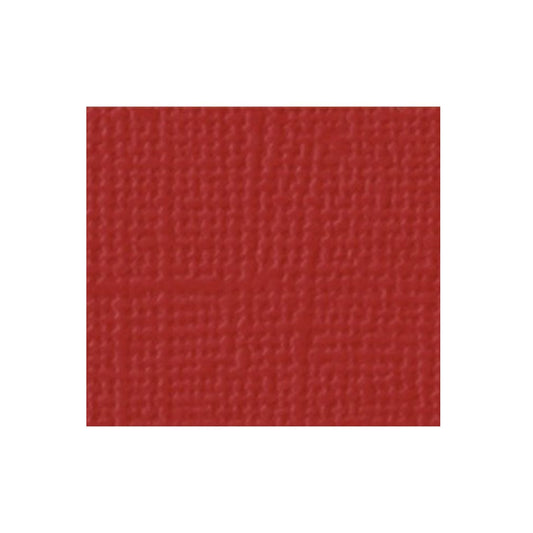 Cartulina textura lienzo rojo navidad 30x30 cm 216gr