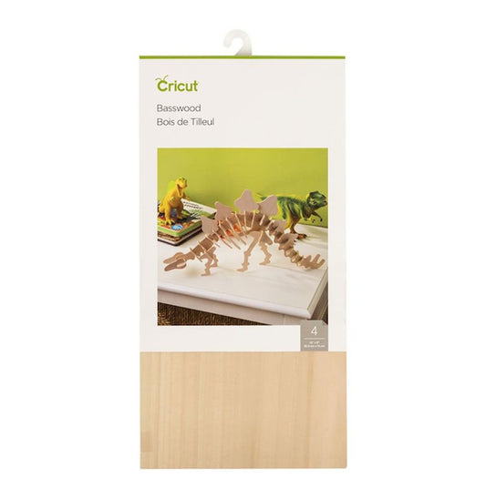 Madera de tilo Cricut 30,5 cm x 15 cm (4uds)