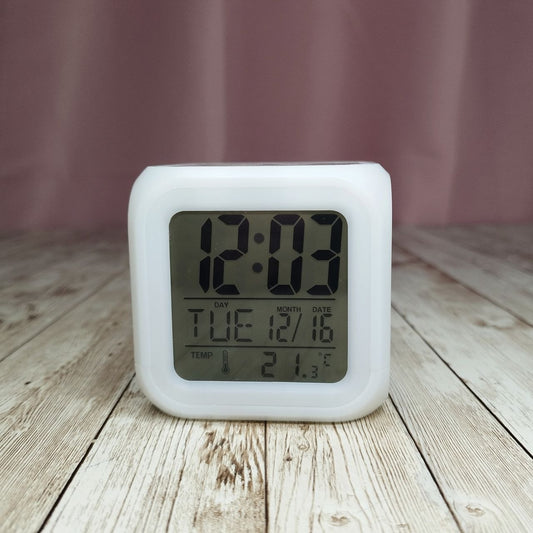 Reloj despertador personalizado con foto