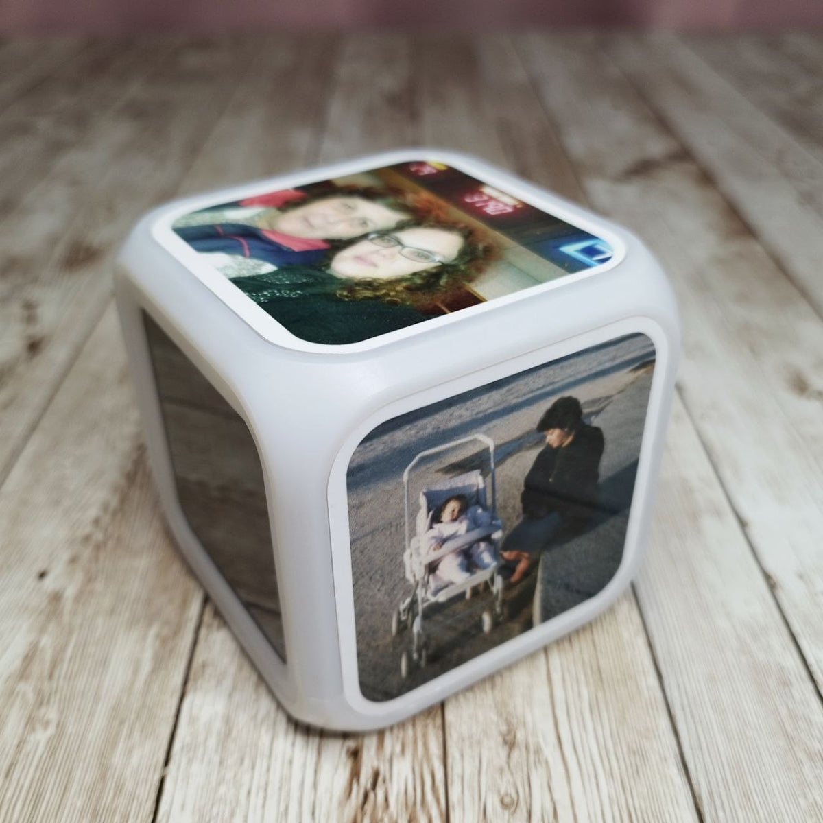 Reloj despertador personalizado con foto