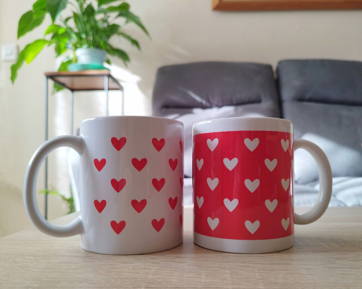 Pack de 2 tazas San Valentín