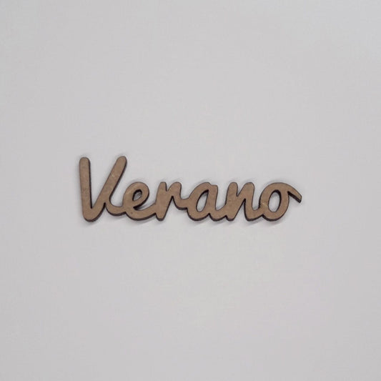 Maderita palabra Verano