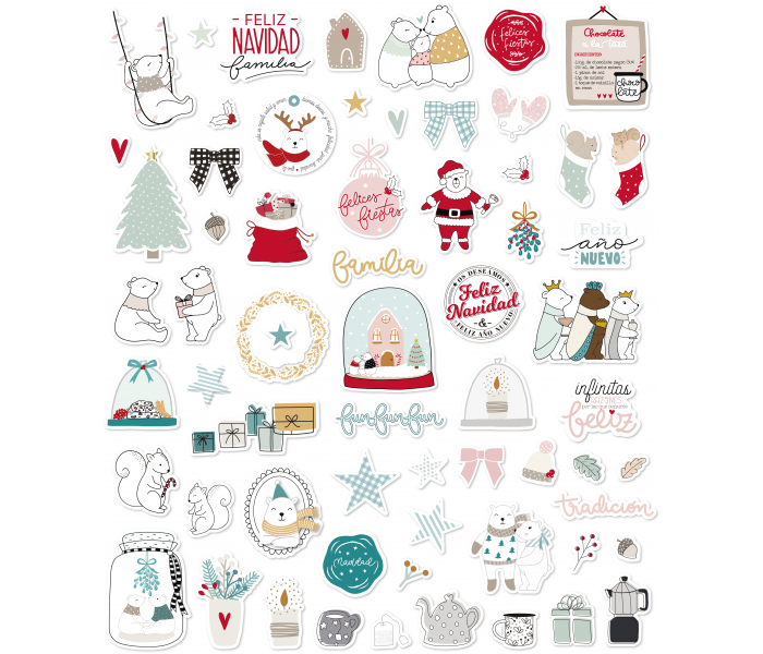 Die cuts Christmas Wish