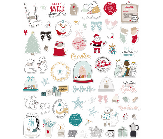 Die cuts Christmas Wish