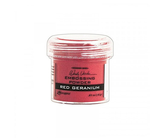 Polvos embossing rojo