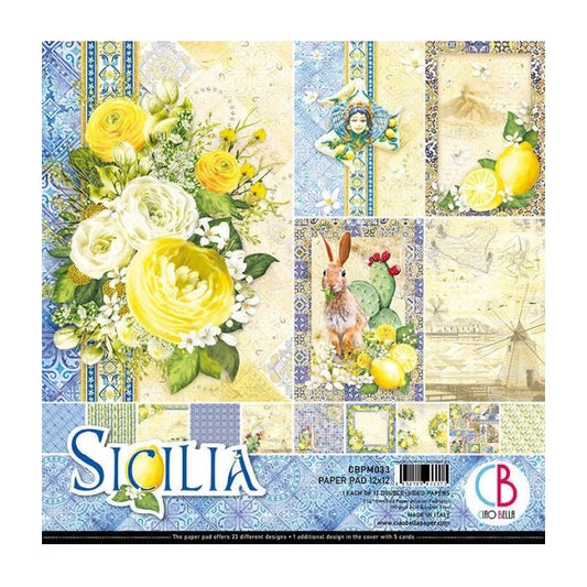 Papel scrap Sicilia 30x30 Ciao Bella