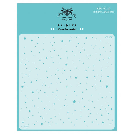 Stencil estrellas