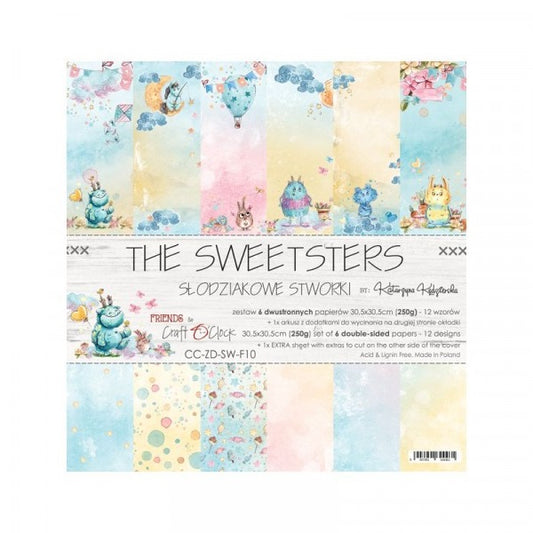 The sweetsters papel scrap 30x30 Craft o Clock