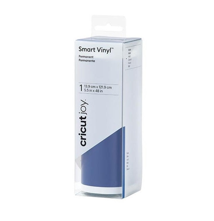 Vinilo Smart Permanente Azul Mate Cricut Joy 13x120cm